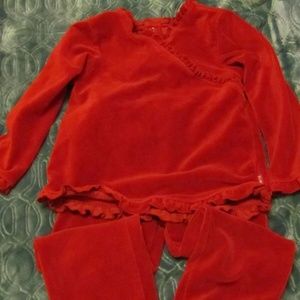 The Children's Place 2 Pcs. Red Top Pant Outfit 4T